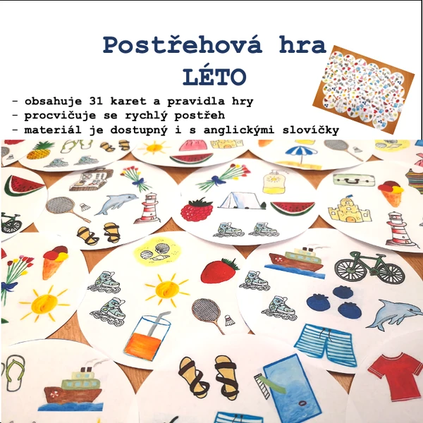 Postřehová hra - LÉTO
