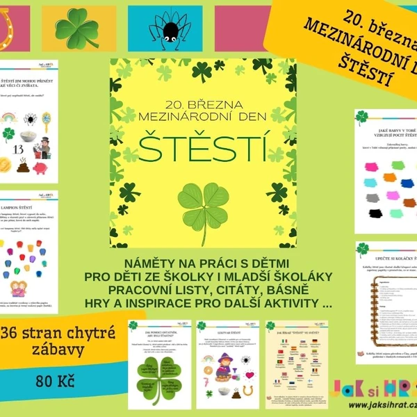 ŠTĚSTÍ - inspirace pro práce s dětmi