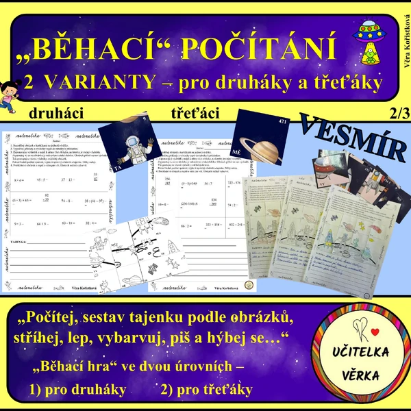 BĚHACÍ POČÍTÁNÍ - VESMÍR