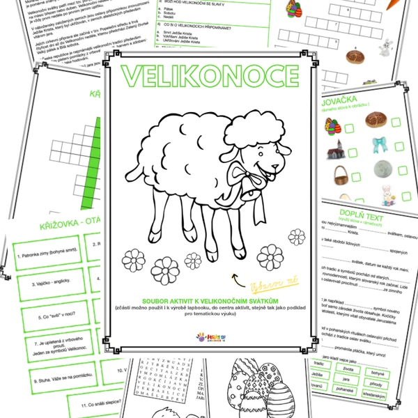 Velikonoce - soubor aktivit