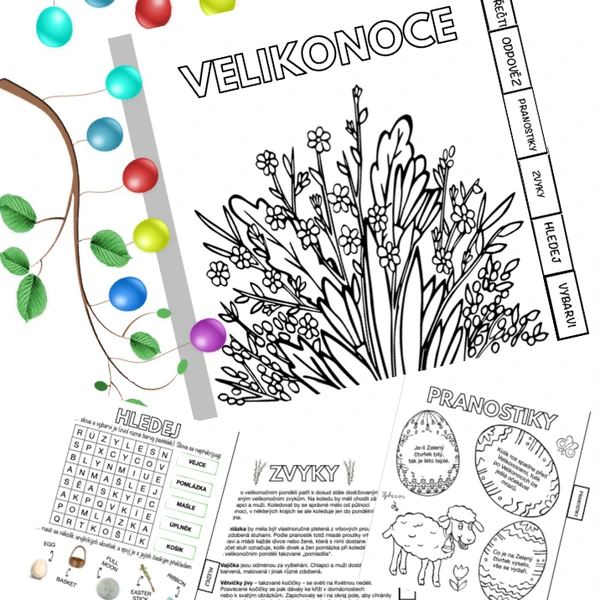 Velikonoce - flipbook