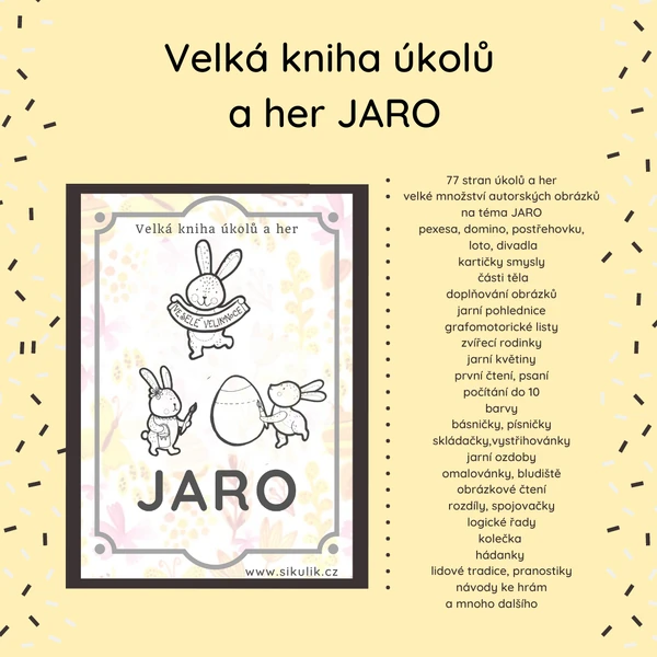 Velká Kniha Úkolů A Her JARO