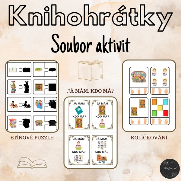 Knihohrátky, soubor aktivit