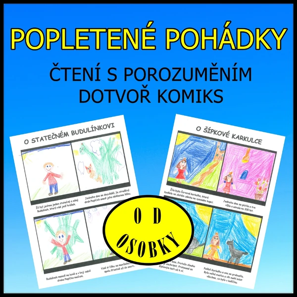 POPLETENÉ POHÁDKY - tvorba komiksu