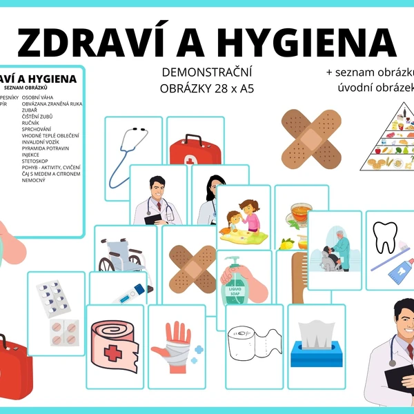 Zdraví a Hygiena - obrázky