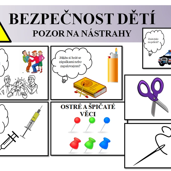 Bezpečnost dětí-pozor na nástrahy
