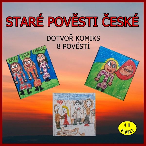 STARÉ POVĚSTI ČESKÉ - tvorba komiksu