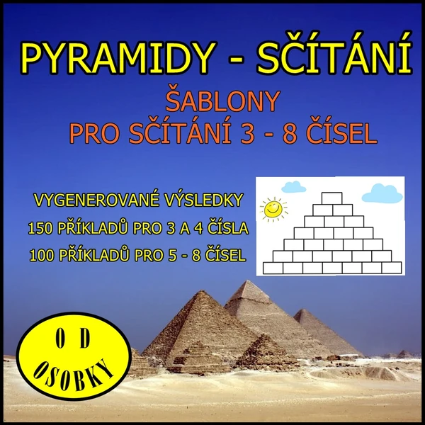 PYRAMIDY - SČÍTÁNÍ