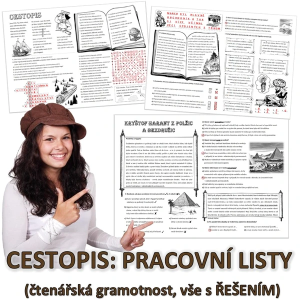CESTOPIS - pracovní listy, testy (vše s ŘEŠENÍM)