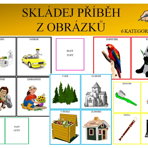 Skládej příběh z obrázků