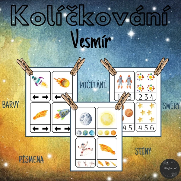 Vesmír, kolíčkování