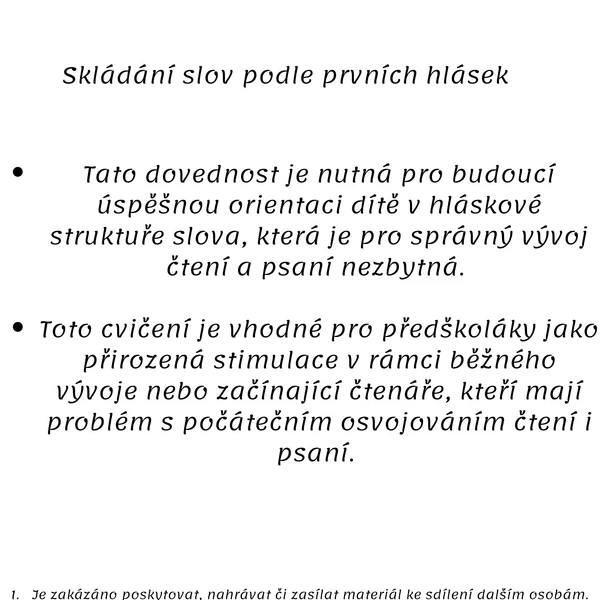 První čtení 