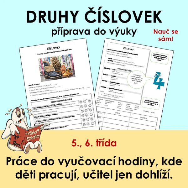 Číslovky - příprava do výuky - "Nauč se sám"