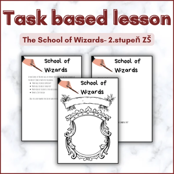Task based learning | School of Wizards | Lesson plan & Worksheets