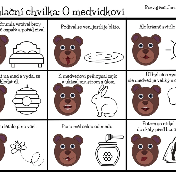 Artikulační chvilka: O MEDVÍDKOVI