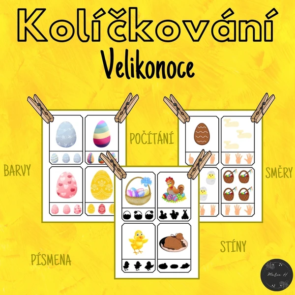 Velikonoce, kolíčkování