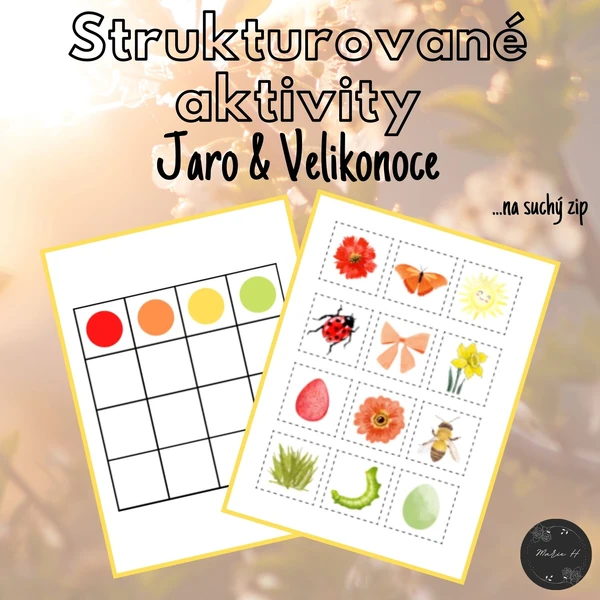 Jaro & Velikonoce, strukturované aktivity