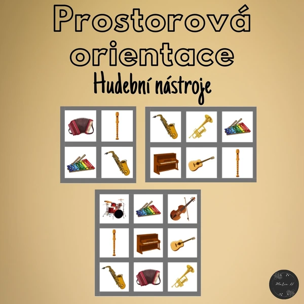 Hudební nástroje, prostorová orientace