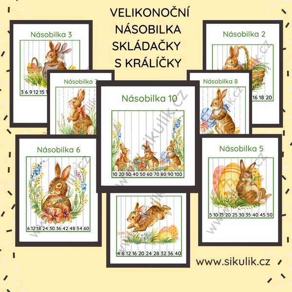 Velikonoční násobilka