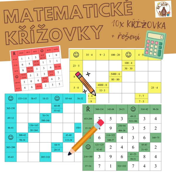 MATEMATICKÉ KŘÍŽOVKY