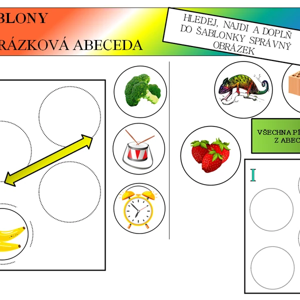 Abeceda - šablony