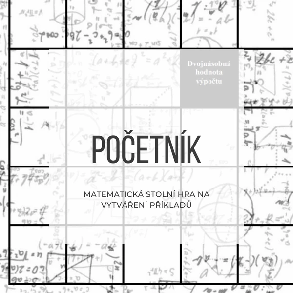 Početník - stolní hra pro vytváření příkladů