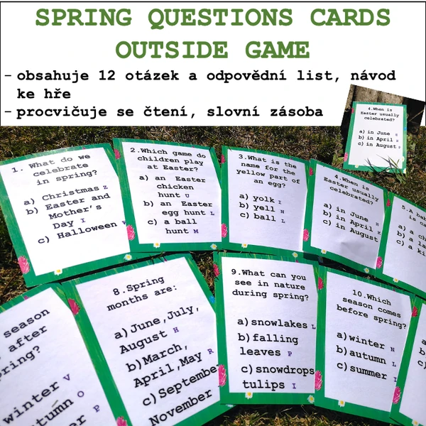Spring questions - Jarní otázky