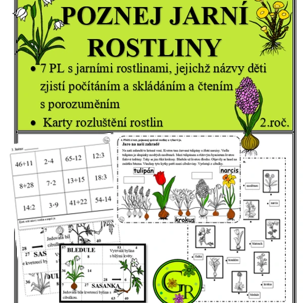 Poznáváme jarní rostliny