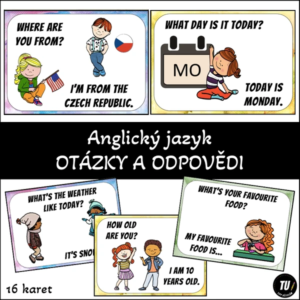 Anglické otázky a odpovědi