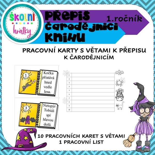 PŘEPIŠ čarodějnici KNIHU