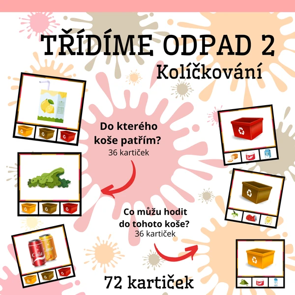 TŘÍDÍME ODPAD 2 - Kolíčkování