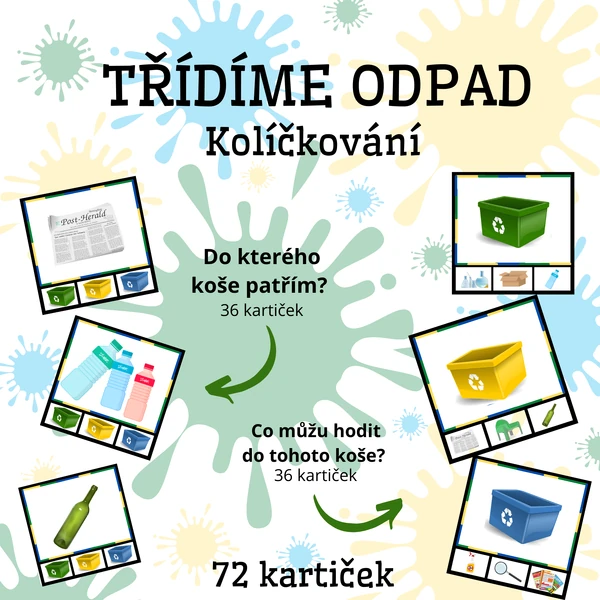 TŘÍDÍME ODPAD 1 - Kolíčkování