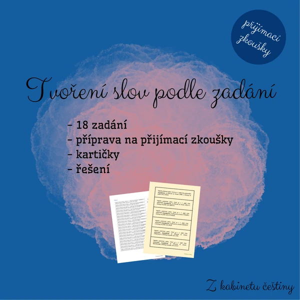 Tvoření slov podle zadání
