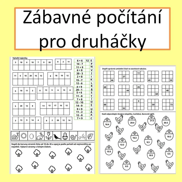 Zábavné počítání pro druháčky