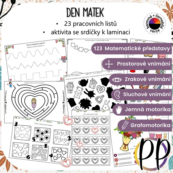 Den matek - pracovní listy