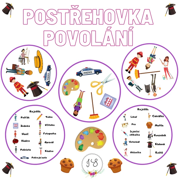 Povolání - postřehovka