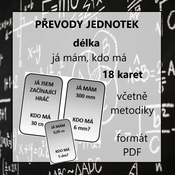Já mám, kdo má - převody jednotek délky