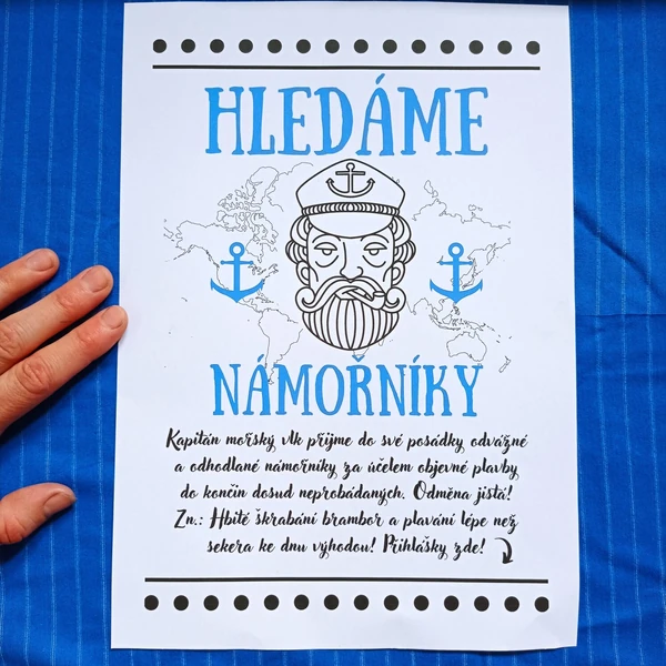 Námořnická bojovka - Kolohnátův poklad