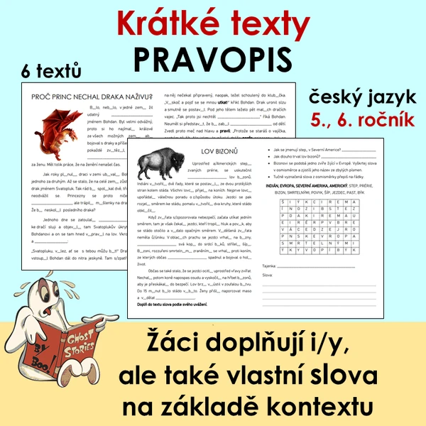 Pravopis v krátkých textech + něco navíc