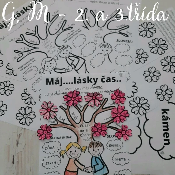 Máj-lásky čas- PL ČJ,M - 2. a 3. třída