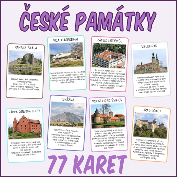 Česká republika - Památky