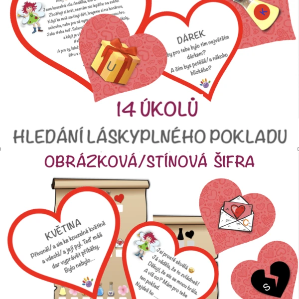 Hledání láskyplného pokladu (BOJOVKA)