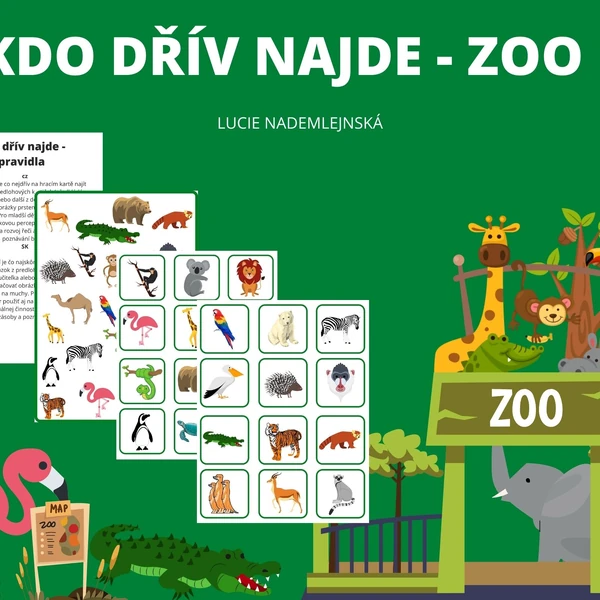 Kdo dřív najde ZOO