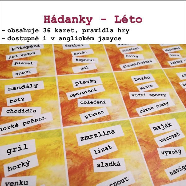 Hádanky Léto