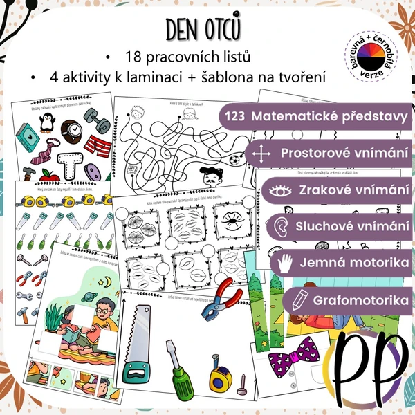 Den otců (soubor aktivit)