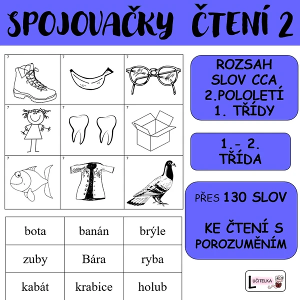 Spojovačky čtení 2 