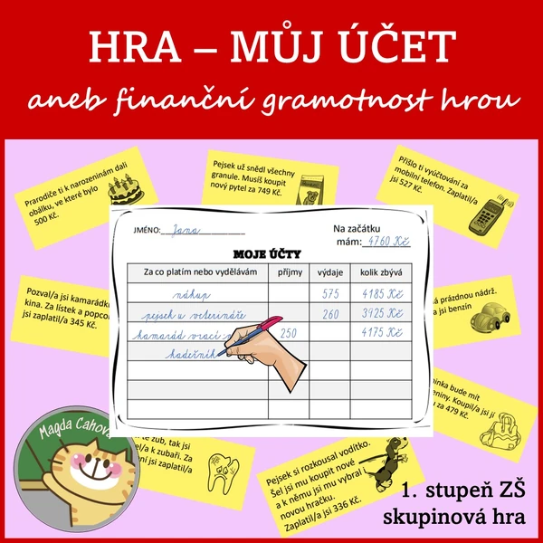 Hra "Můj účet"