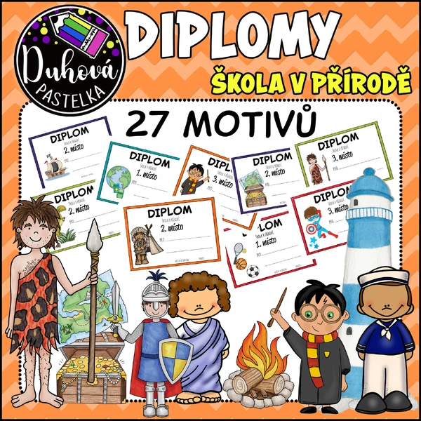 DIPLOMY - škola v přírodě
