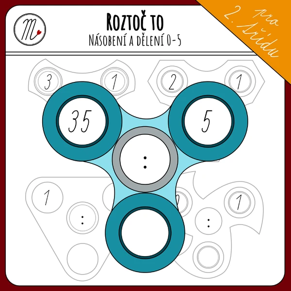 Roztoč to - násobilka 0-5