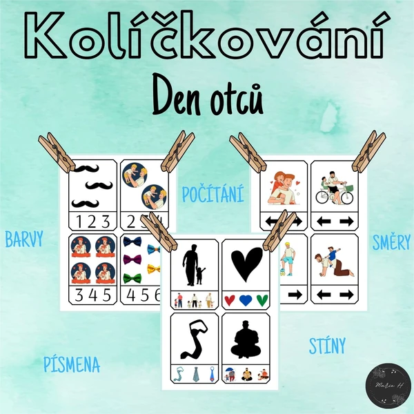 Den otců, kolíčkování